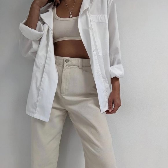 Na Nin Pants - Vintage Khaki Trousers/Pants